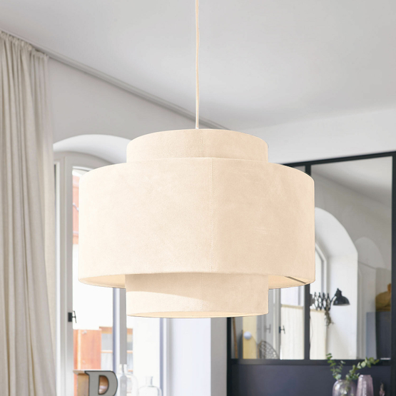 Loberon Nécessaire Bathilde - Astuccio In Vera Pelle Di Agnello Beige, Cucito A Mano, Con Fodera In Cotone E Zip, 15 Cm